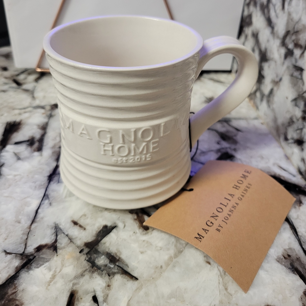 Magnolia Home By Joanna Gaines NWT 2015 Farmhouse Hearth & Stone Mug